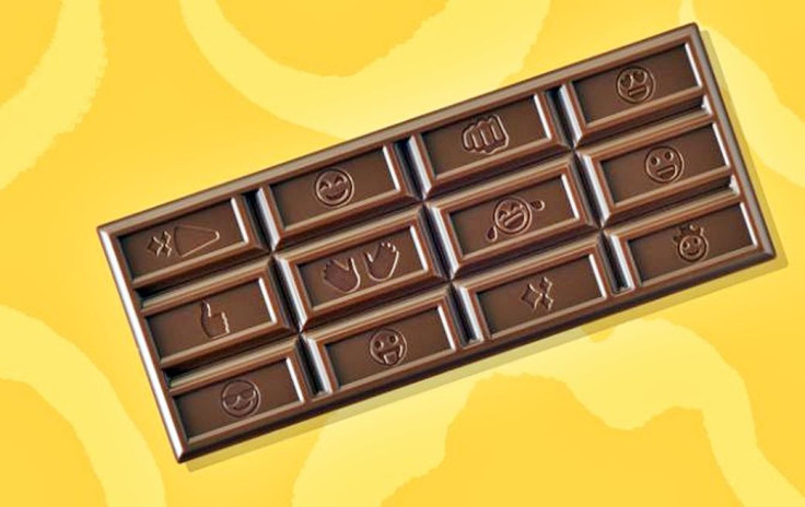 Hershey's emoji milk chocolate bar