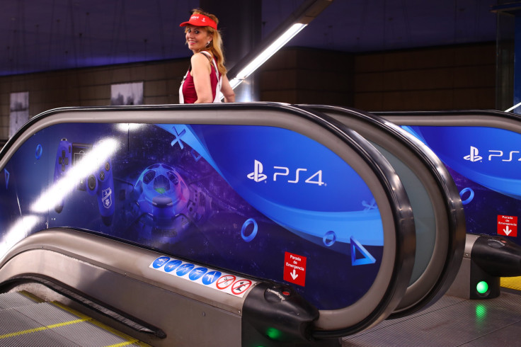 PlayStation 4 Sony escalator