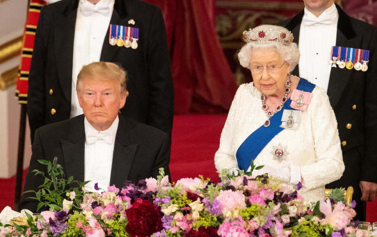 Trump Queen Elizabeth II