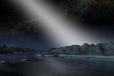 NASA alien planet night sky asteroid belt