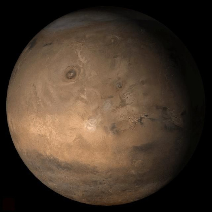 Mars at Ls 357°: Tharsis