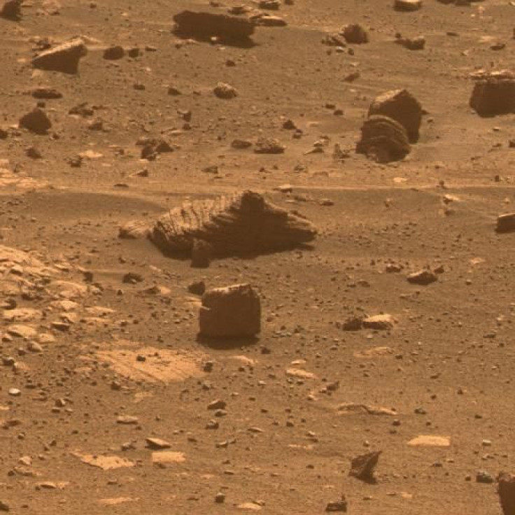 First Image from a Mars Rover