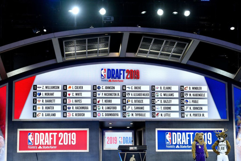 2019 NBA Draft Board