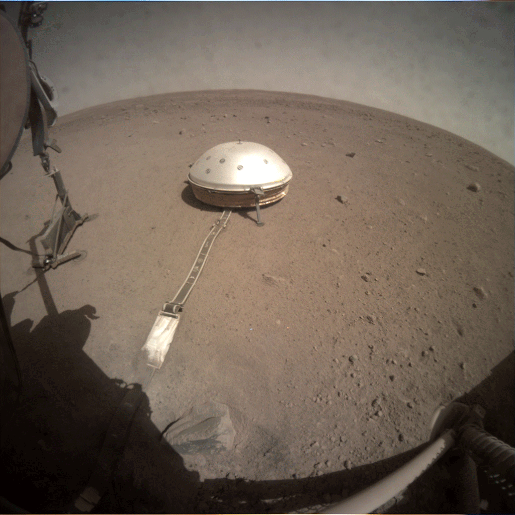 Nasa Mole Insight Lander on Mars