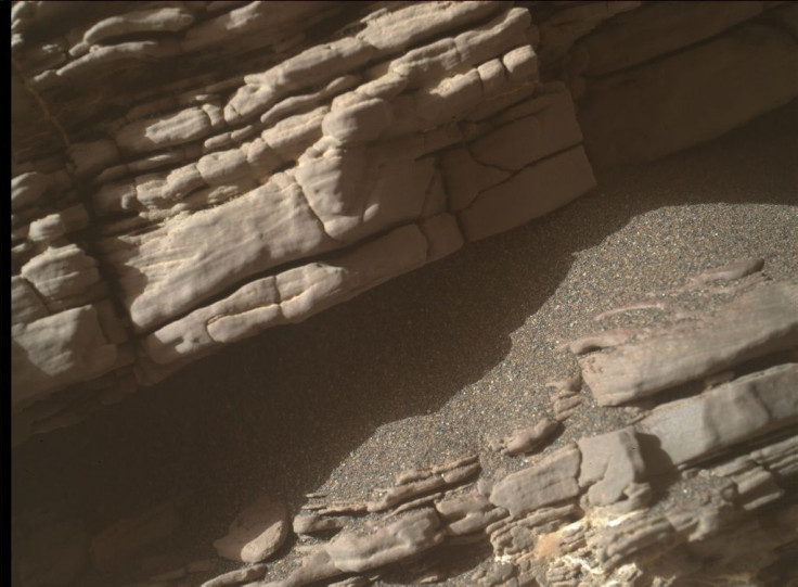 Mars rock formation