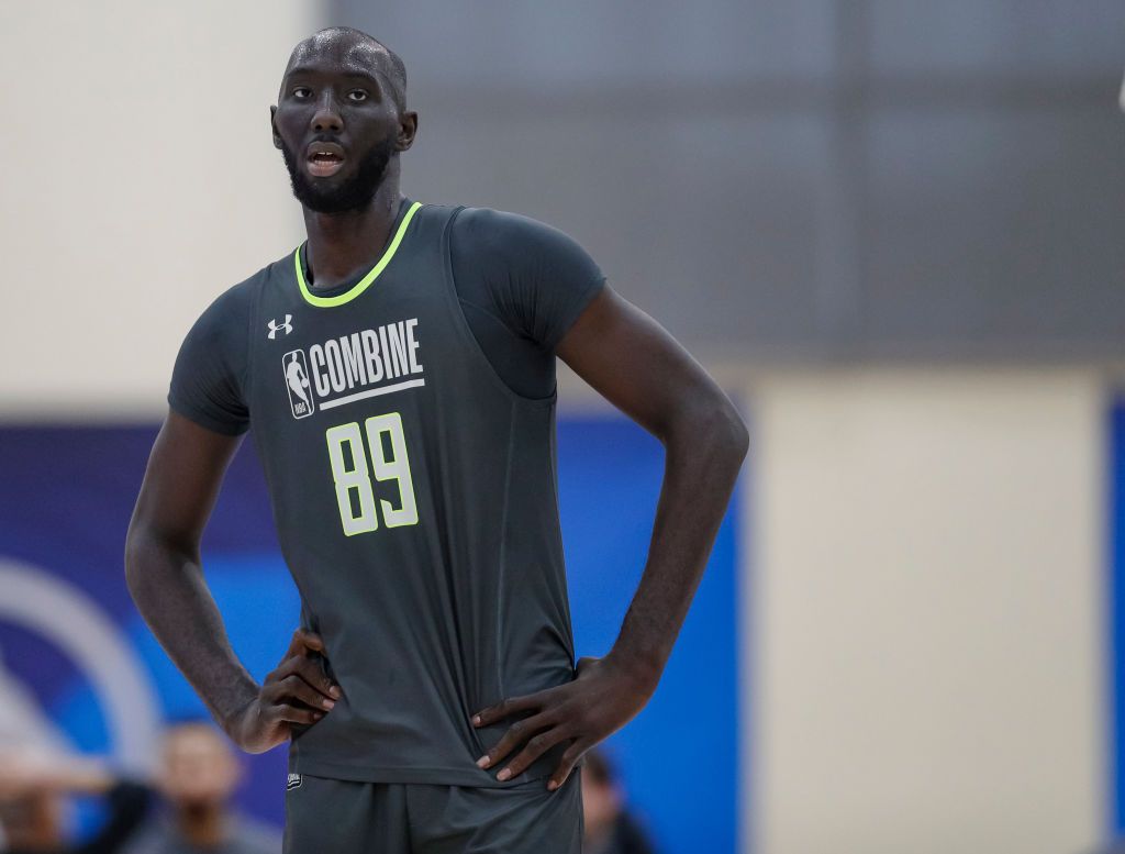 NBA Summer League Tacko Fall Dominates Without Much 'Jumping'