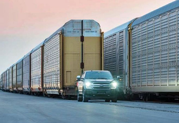 All-electric F-150 prototype truck