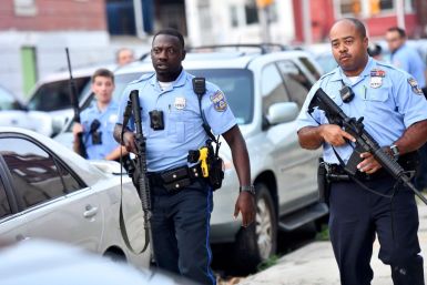 Philly shootout wounds six cops