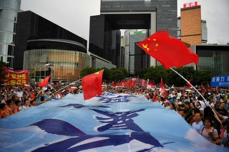 A rally by pro-government supporters in Hong Kong this weekend illustrated the polarisation coursing through the city