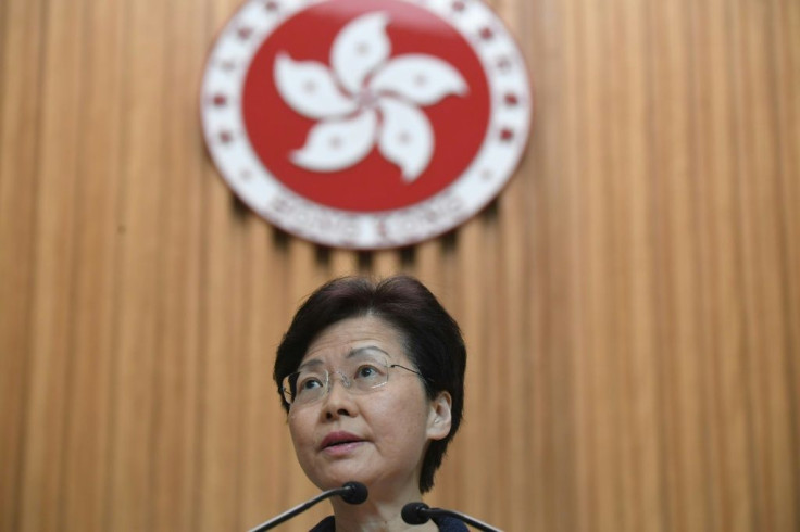 Hong Kong Chief Executive Carrie Lam reported 174 complaints have been made against police since protests began