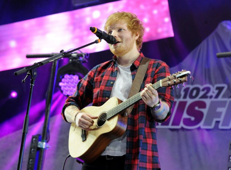 Sheeran played his first gig 14 years ago in front of 30 people