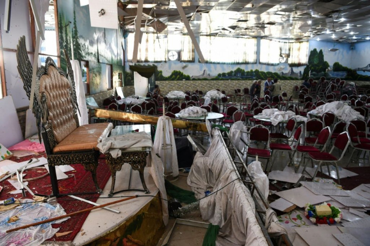 A suicide bombing attack on a Kabul wedding party on August 17 left at least 63 dead