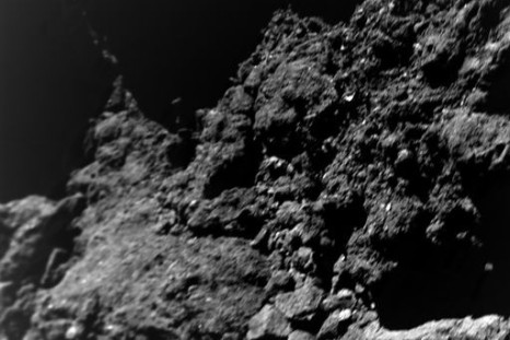 A new image taken by the German-French Mobile Asteroid Surface Scout (MASCOT) on the surface of the near-Earth asteroid Ryugu