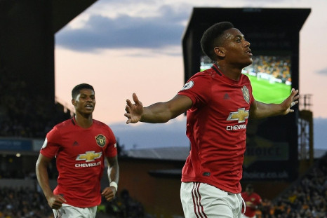 Dynamic duo: Anthony Martial (right) and Marcus Rashford (left) have both scored twice already this season