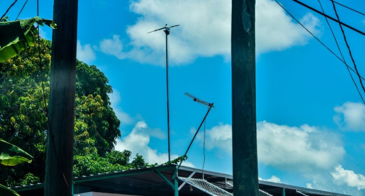 In Havana, residents install antennas on the roofs of their homes to pick up the state WiFi signal that is only available in public squares and parks