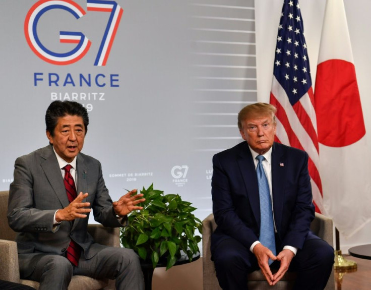 Japan's Prime Minister Shinzo Abe and US President Donald Trump agreed to a deal in principle freeing up bilateral trade