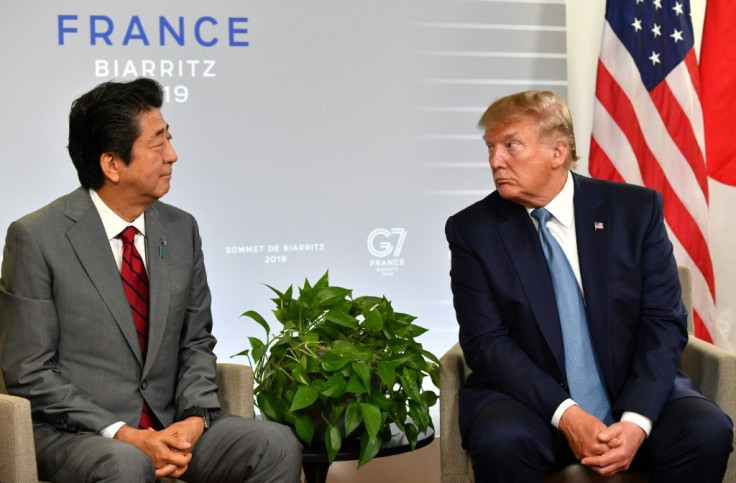 Japan's Prime Minister Shinzo Abe and US President Donald Trump agreed on a major trade deal