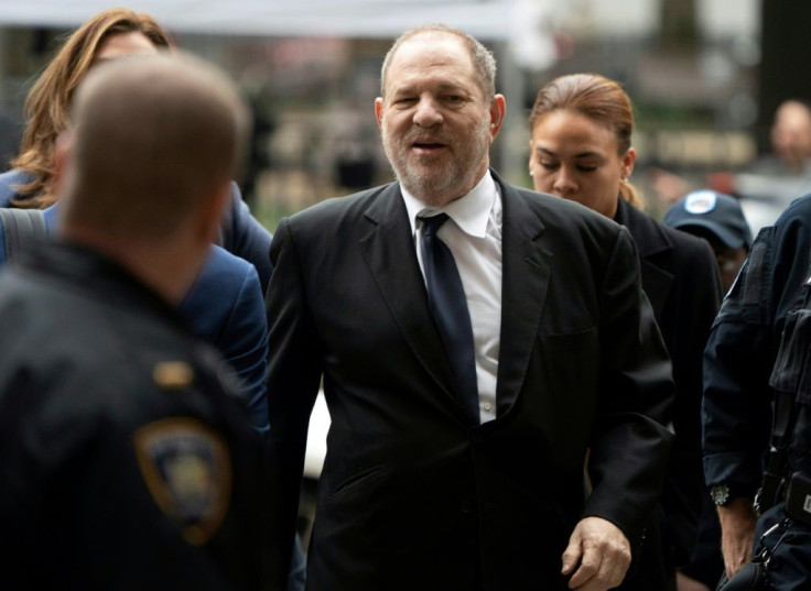 New York prosecutors announced they had filed a new indictment against disgraced Hollywood mogul Harvey Weinstein, pictured April 2019