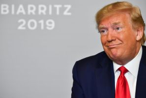 US President Donald Trump told reporters at the G7 summit in France's Biarritz he had taken two 'very, very good' phone calls from Chinese officials