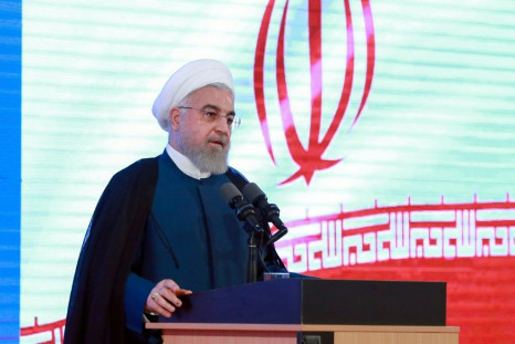 Iranian President Hassan Rouhani urged the United States to "retreat from all illegal, unjust and wrong sanctions"