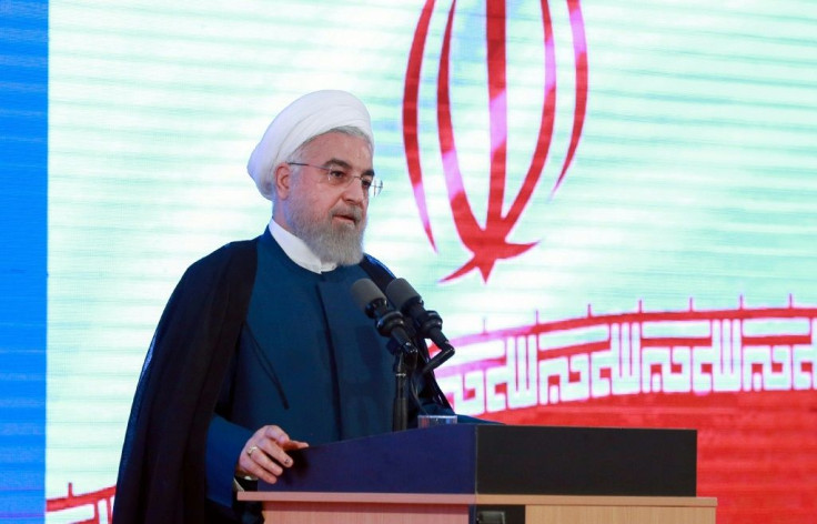 Iranian President Hassan Rouhani urged the United States to "retreat from all illegal, unjust and wrong sanctions"