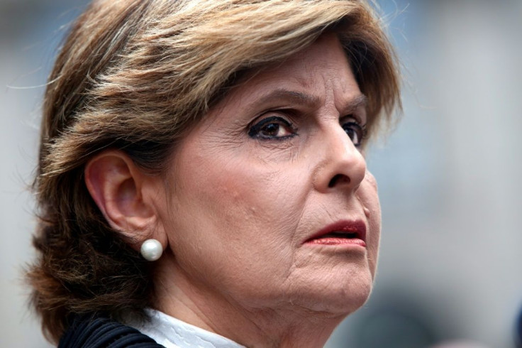 Attorney Gloria Allred, representing alleged victims of Jeffrey Epstein, talks to journalists on August 27, 2019 in New York