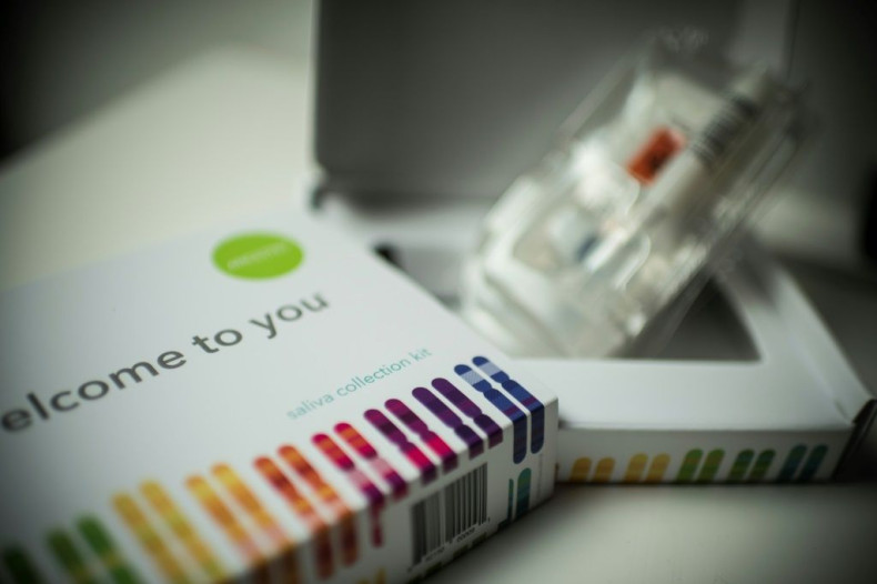 A DNA testing kit; part of the research was compiled by volunteers who had signed up through commercial DNA testing company 23andMe