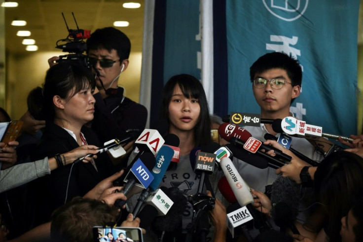 Joshua Wong and Agnes Chow, two of the Umbrella Movement's leaders, are still well-regarded among the Hong Kong youth