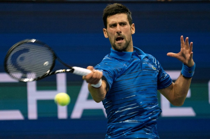 Top-ranked defending champion Novak Djokovic defeated American Denis Kudla on Friday to reach the fourth round of the US Open