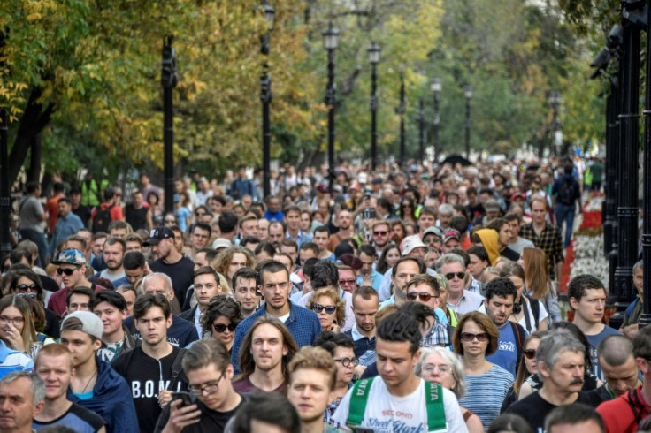 The marches are the biggest political crisis since the wave of protests in 2011-2012 against Vladimir Putin's return to the Kremlin