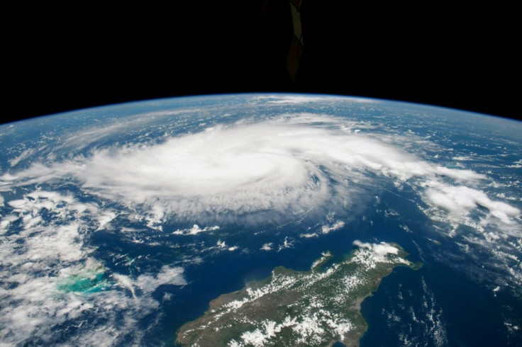 Hurricane Dorian, seen from the International Space Station