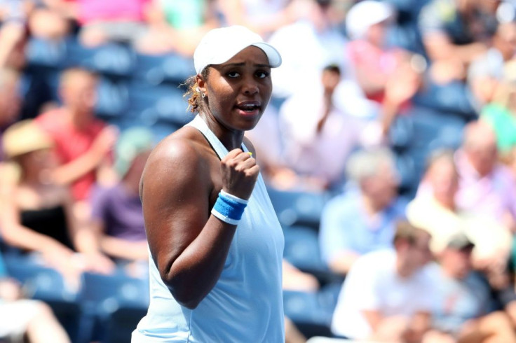Taylor Townsend is through to the last 16 at a Grand Slam for the first time