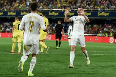 Gareth Bale (right) scored twice in Real Madrid's 2-2 draw with Villarreal on Sunday.