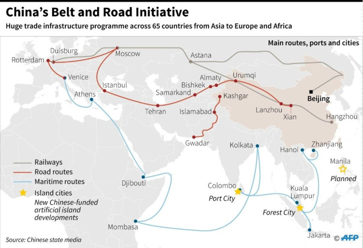 China's massive trade infrastructure investment programme