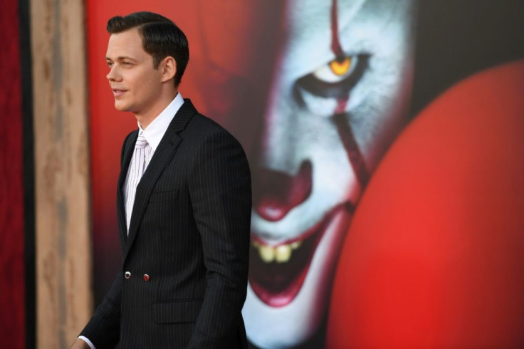 Bill Skarsgard, who plays Pennywise, arrives for the World premiere of "It Chapter Two" at the Regency Village theatre in Westwood, California