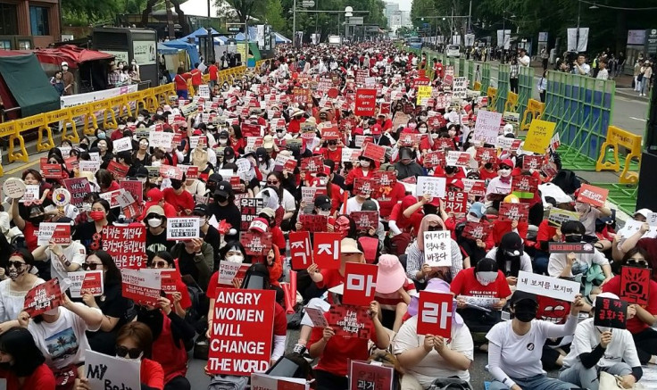 The global #MeToo movement has unleashed an unprecedented wave of female-led protests in South Korea