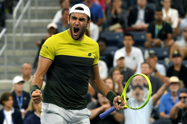 Matteo Berrettini is looking to follow in the footsteps of Corrado Barazzutti at the US Open