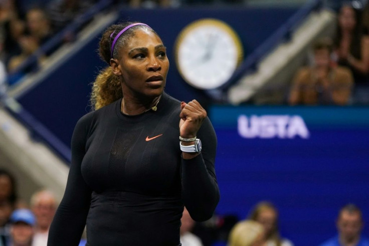 Serena Williams powered into a 38th Grand Slam semi-final at the US Open on Tuesday
