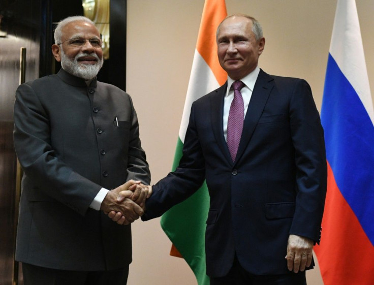 Indian Prime Minister Narendra Modi says he and Russian President Vladimir Putin enjoy a 'special' relationship