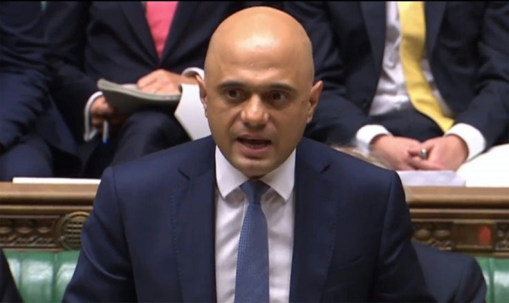 Chancellor of the Exchequer Sajid Javid