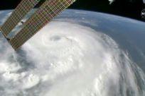 Hurricane Dorian as viewed from the International Space Station