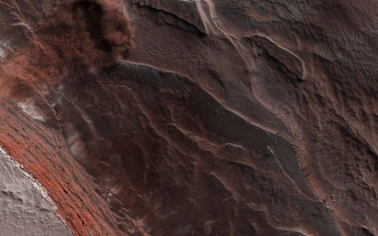 Avalanche on Mars