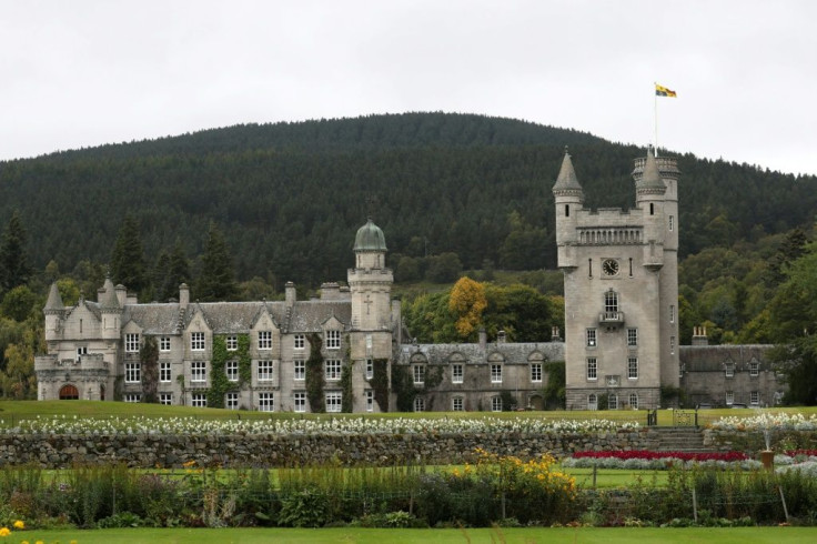 He will spend a night at Balmoral Castle and dine with the Queen