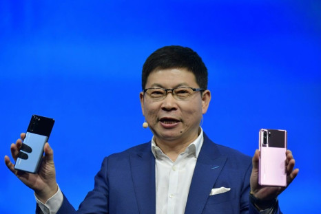 Richard Yu, who is in charge of Huawei's consumer business group, spoke at the international electronics fair IFA in Berlin