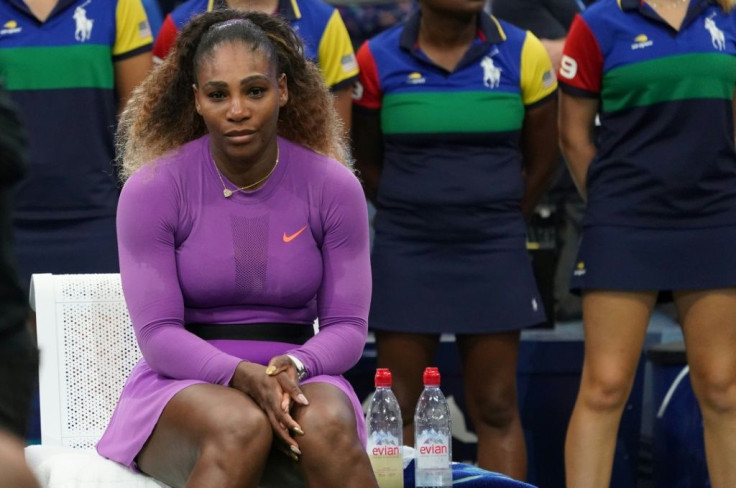 Serena Williams was left to contemplate a fourth straight Grand Slam final defeat