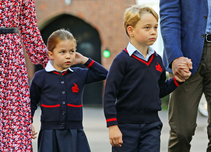 Princess Charlotte and Prince George