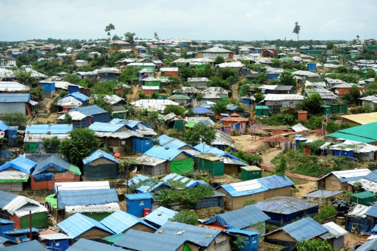 The Kutupalong Rohingya refugee camp in Bangladesh's Ukhia district is seen in August 2019