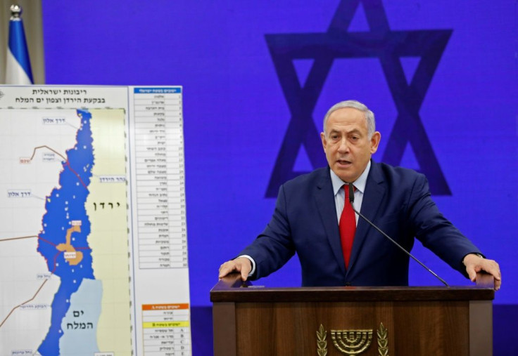 Israeli Prime Minister Benjamin Netanyahu's pre-election pledge to annex the West Bank's Jordan Valley has drawn firm condemnation from the Palestinians, Arab states, the United Nations and the European Union