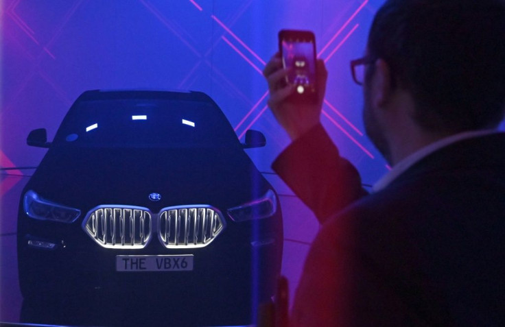 BMW's X6 Vantablack catches the eye at the Frankfurt car show while media and politicians debate the safety of SUVs