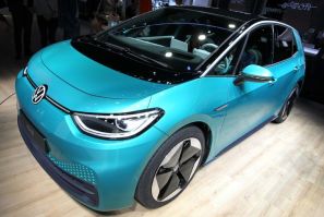 Volkswagen's ID.3 electric car is just one of the zero-emissions cars unveiled in Frankfurt